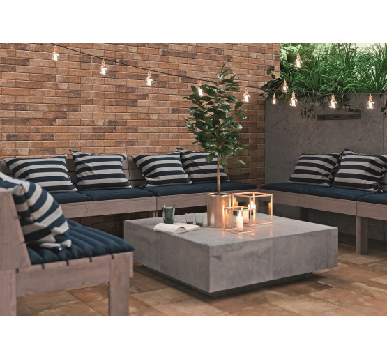 Цоколь левый Scandiano Rosso 2х-элементный 81x300x11 Paradyz