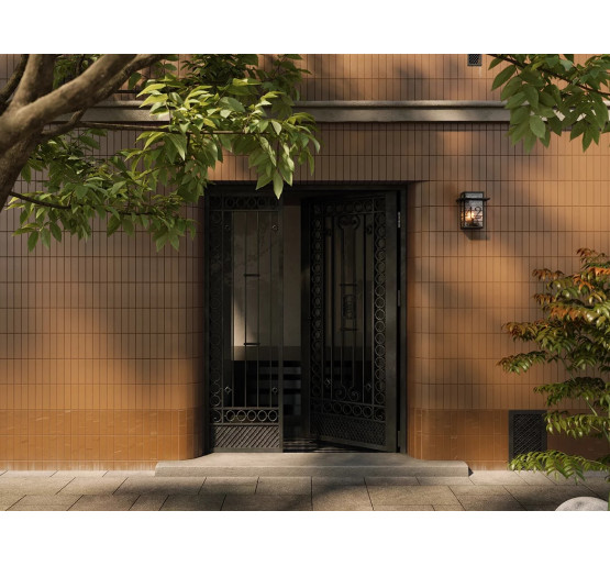 Плитка фасадная Sundown Cotto STR MAT 66x245x7 Paradyz