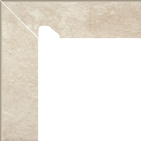 Цоколь лівий Scandiano Beige 2х-елементний 81x300x11 Paradyz