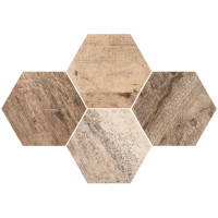 Мозаїка Timber Hexagon RECT 283x408x9,5 StarGres