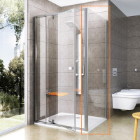 Душова стінка нерухома одноелементна PPS-90 Transparent, (90G70C00Z1) RAVAK