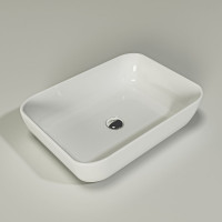 Умивальник з литого каменю STS ARION 380x540