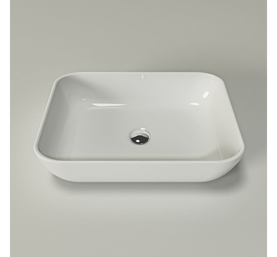 Умивальник з литого каменю STS ARION 380x540