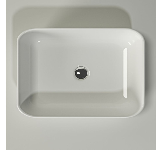 Умивальник з литого каменю STS ARION 380x540