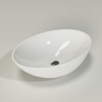 Умивальник з литого каменю STS LOTTIA 350x520