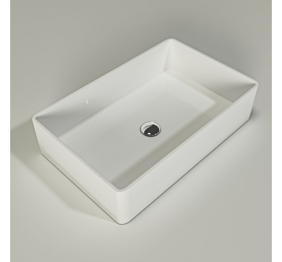 Умивальник з литого каменю STS OSTREA 380x600