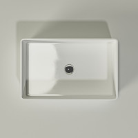 Умивальник з литого каменю STS OSTREA 380x600