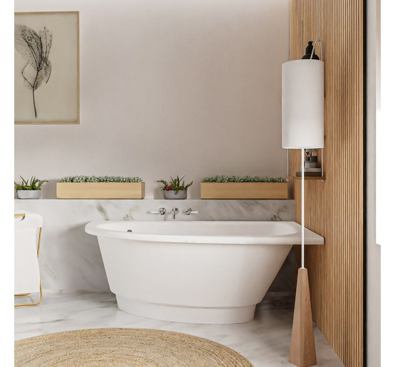 Ванна з литого каменю STS EDEN R 1000x1500, 1000x1700