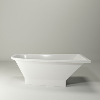 Ванна з литого каменю STS ALBIS R 900x1700