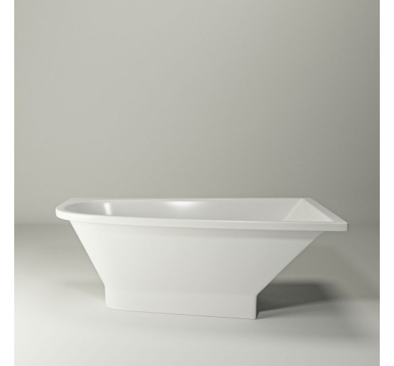 Ванна з литого каменю STS ALBIS R 900x1700