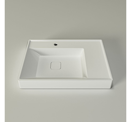 Умивальник з литого каменю STS TEREDO 500x700