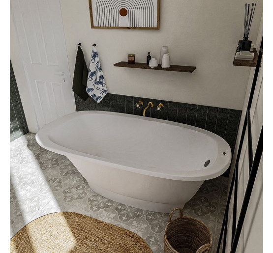 Ванна из литого камня STS MERSEY 800x1500, 800x1700, 800x1800, 800x1900