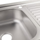 Кухонна мийка Lidz 5080-L 0,8 мм Decor (LIDZ5080LDEC06)