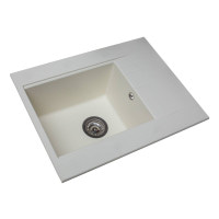 Кухонна мийка Miraggio BODRUM 650 біла