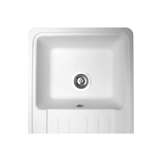 Кухонна мийка Miraggio VERSAL біла