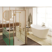 Душевой поддон Miraggio PARIS 1200 из литого мрамора