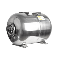 Гідроакумулятор горизонтальний нержавійка Mytec 50 л