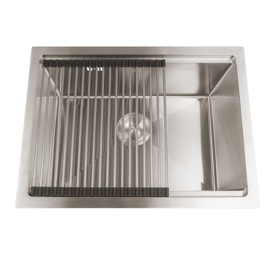 Мойка под столешницу из нержавейки кухонная станция Nett NS-5742