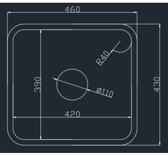 Комплект чорної кухонної мийки та змішувача з нержавіючої сталі NB-4643