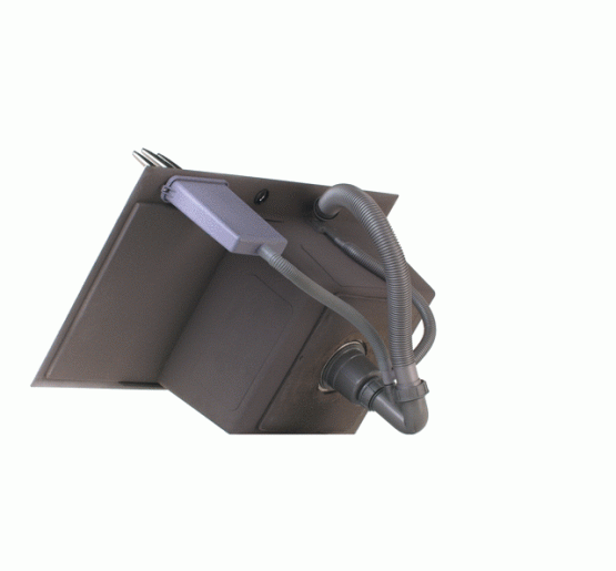 Накладная кухонная мойка с правым крылом Nett NS-7848(R)