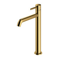 Смеситель для раковины высокий Omnires Y матовое золото (Y1212GLB)