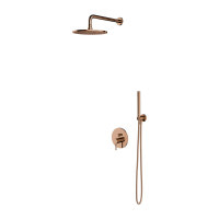 Прихована душова система з лійкою і тримачем Omnires Y miedź  (SYSY35CP)  