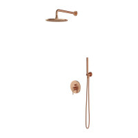 Скрытая душевая система Omnires Y медь матовая (SYSY35CPB)