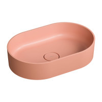 Настольный умывальник Omnires OVO M+ 55x36 coral (OVOUNCO)