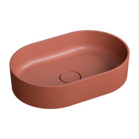 Настільний умивальник Omnires OVO M+ 55x36 terracotta (OVOUNTE) 