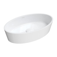 Раковина на стільницю Omnires BARI M+ 50x30 білий глянцевий (BARI500UNBP) 