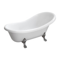 Окремо стояча ванна Omnires ATENA COMFORT M+ 175x82 біла глянцева (ATENA174BP) 