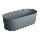 Отдельно стоящая ванна Omnires OVO M+ 160x75 ash grey (OVOWWAG)