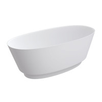 Окремо стояча ванна Omnires NEO M+ 158x72 біла матова (NEO158WWBM) 