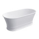 Окремо стояча ванна Omnires CLASSICA M+ 160x79 біла глянцева (CLASSICAWWBP)  
