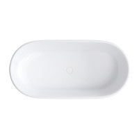Окремо стояча ванна Omnires CLASSICA M+ 160x79 біла глянцева (CLASSICAWWBP) 