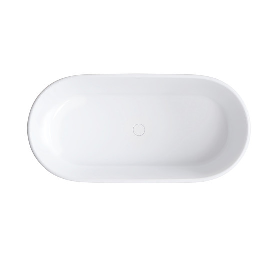 Отдельно стоящая ванна Omnires CLASSICA M+ 160x79 белая глянцевая (CLASSICAWWBP)