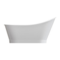 Окремо стояча ванна Omnires VENEZIA M+ 160x73 біла глянцева (VENEZIA159BP) 