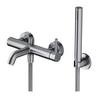 Змішувач для ванни з душовою гарнітурою Omnires Y nikiel (Y1231NI) 