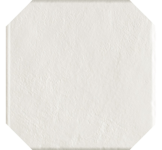 Плитка керамогранітна Modern Bianco Octagon STR 198x198x7,5 Paradyz