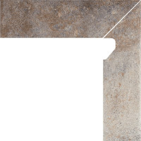 Цоколь правий Viano Grys 2х-елементний 81x300x11 Paradyz