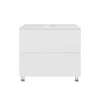 Тумба підлогова Qtap Tern 800х616х469 White зі стільницею QT1780TNL801W