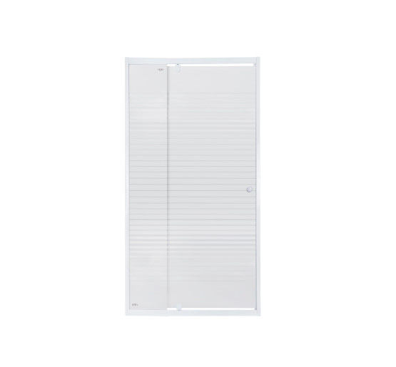 Душевые двери в нишу Qtap Pisces WHI208-9. CP5 79-92х185 см, стекло Pattern 5 мм