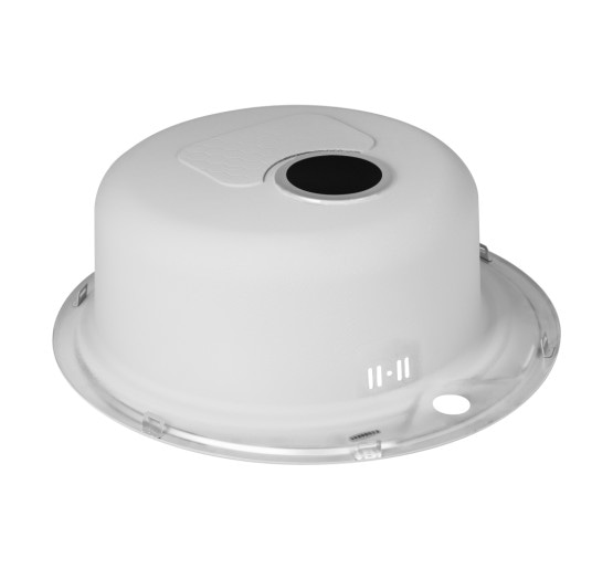 Кухонна мийка Qtap D510 0,8 мм Micro Decor (QTD510MICDEC08)