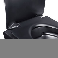 Унитаз подвесной Qtap Robin безободковый с сиденьем Soft-close QT1333046ERMB