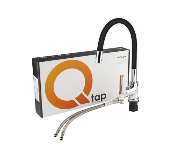 Змішувач для кухні Qtap Linea CRB 007F з рефлекторним виливом