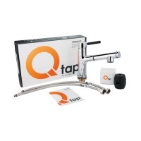Змішувач для раковини Qtap Inspai CRM 011F з висувним виливом