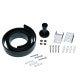 Дзеркало Qtap Robin R600 Black з LED-підсвічуванням QT13786502B