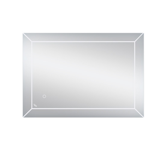Зеркало Qtap Aries 500х700 с LED-подсветкой, Reverse QT037816015070W
