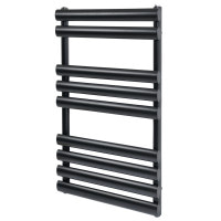 Дизайнерский полотенцесушитель радиатор Miramar 9/820 чёрный матовий