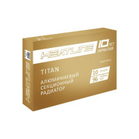 Радіатор алюмінієвий Heat Line Titan 500/96